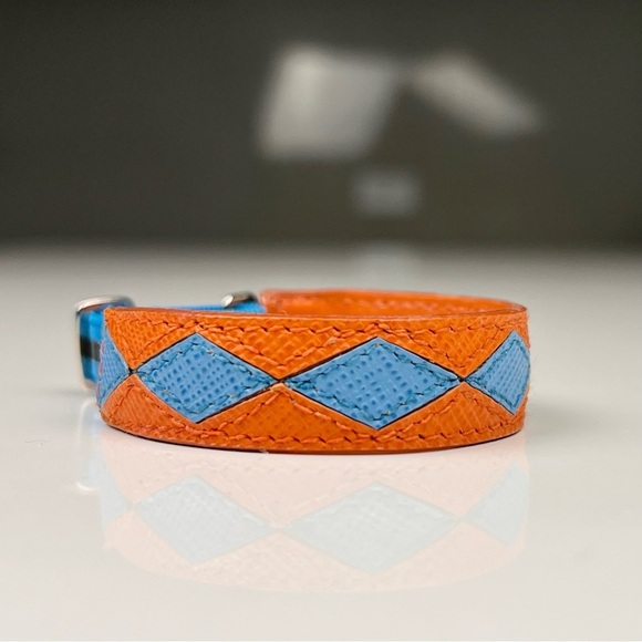 Prada Saffiano Leather Bracelet - Picture 2 of 3